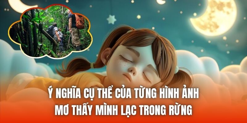 Ý nghĩa cụ thể của từng hình ảnh mơ thấy mình lạc trong rừng